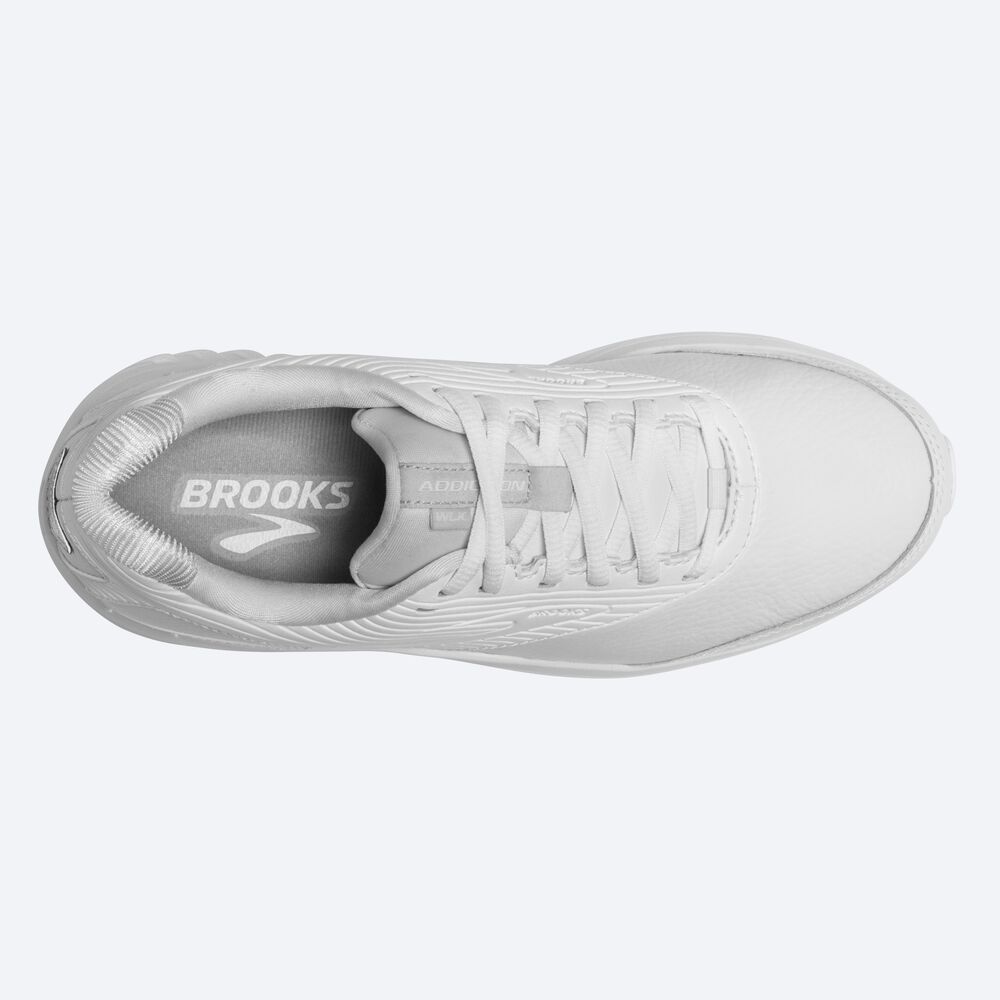 Brooks Addiction Walker 2 Női Gyalogló Cipő Fehér | HU740695