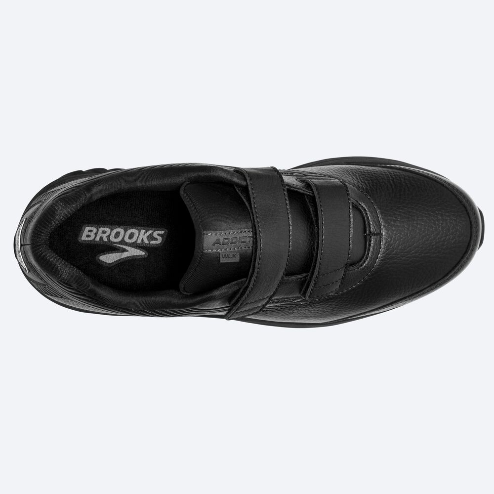 Brooks Addiction Walker V-Pántos 2 Férfi Gyalogló Cipő Fekete | HU725814