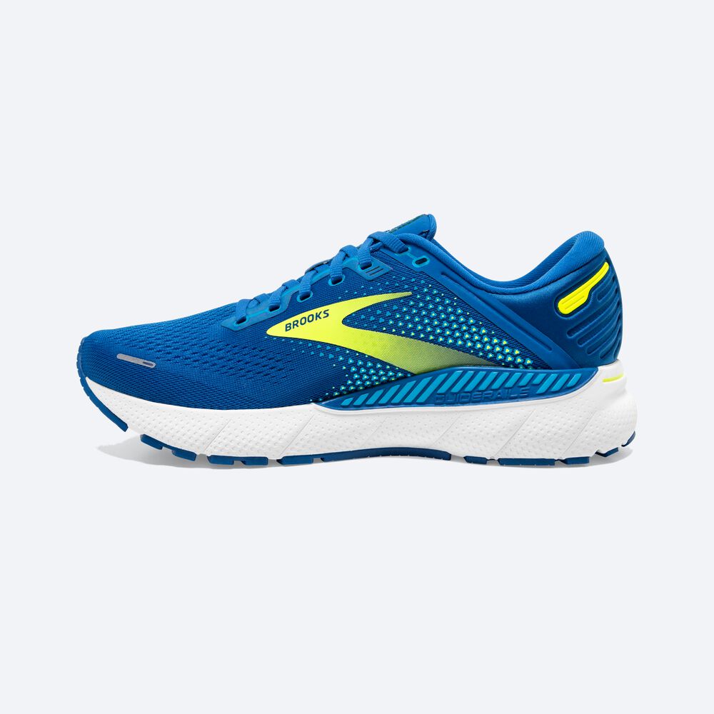 Brooks Adrenaline GTS 22 Férfi Futócipő Kék/Fehér | HU014257