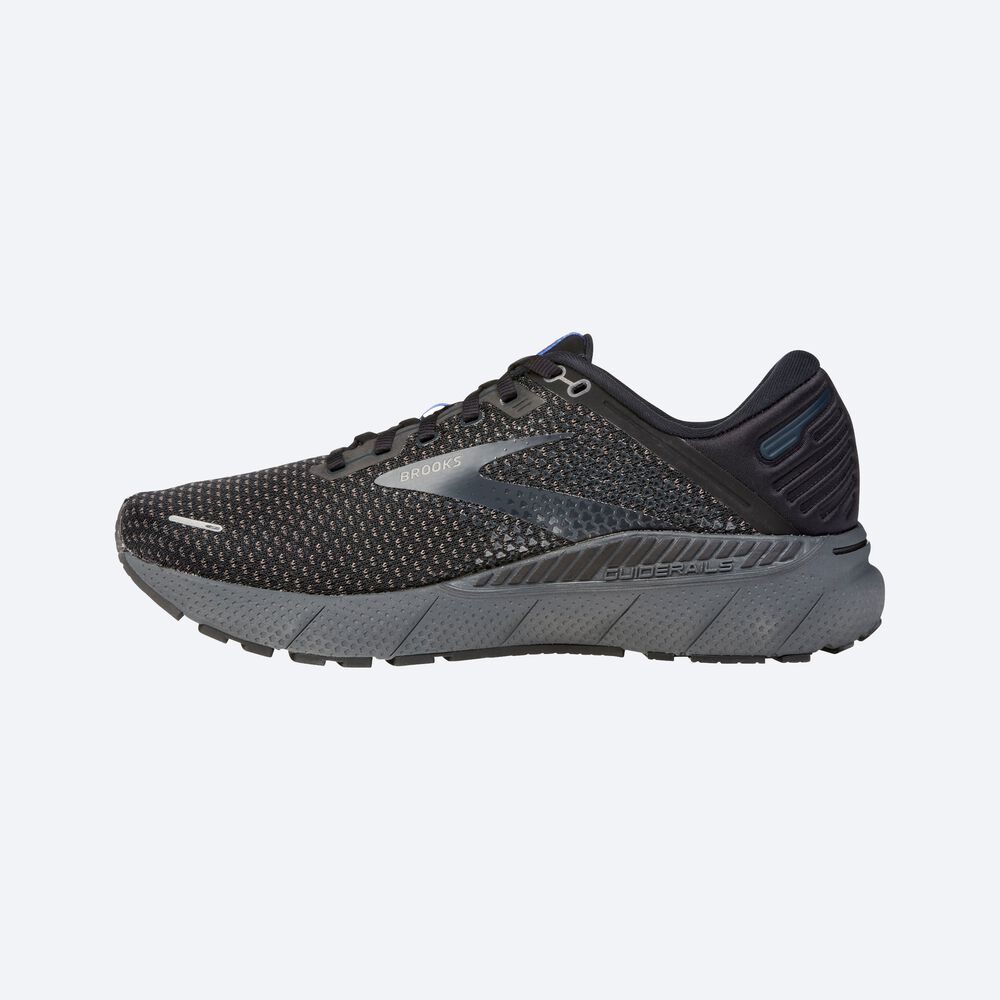 Brooks Adrenaline GTS 22 Férfi Futócipő Fekete/Kék | HU536824