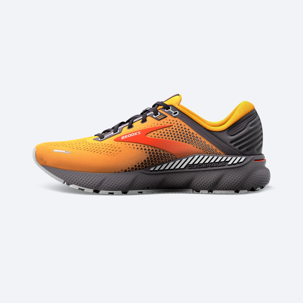 Brooks Adrenaline GTS 22 Férfi Futócipő Narancssárga | HU601294