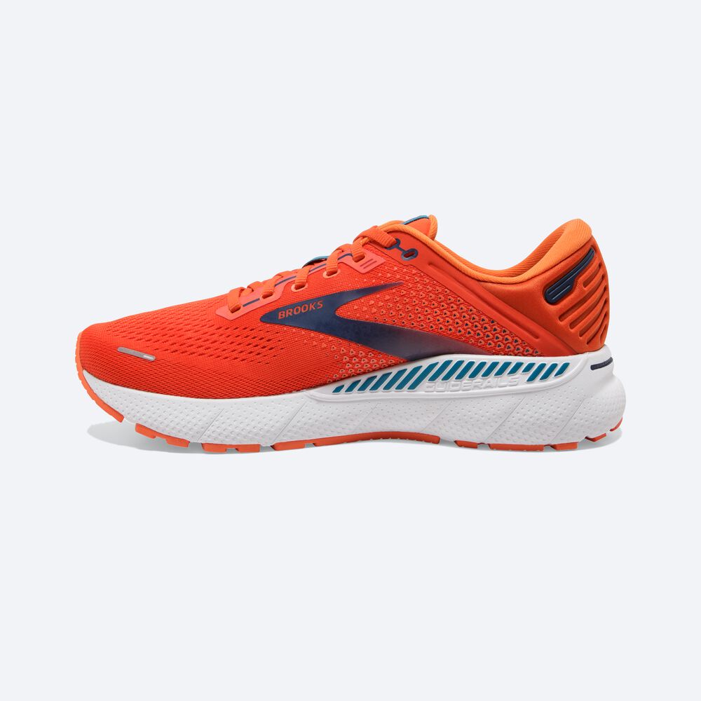 Brooks Adrenaline GTS 22 Férfi Futócipő Narancssárga | HU876340