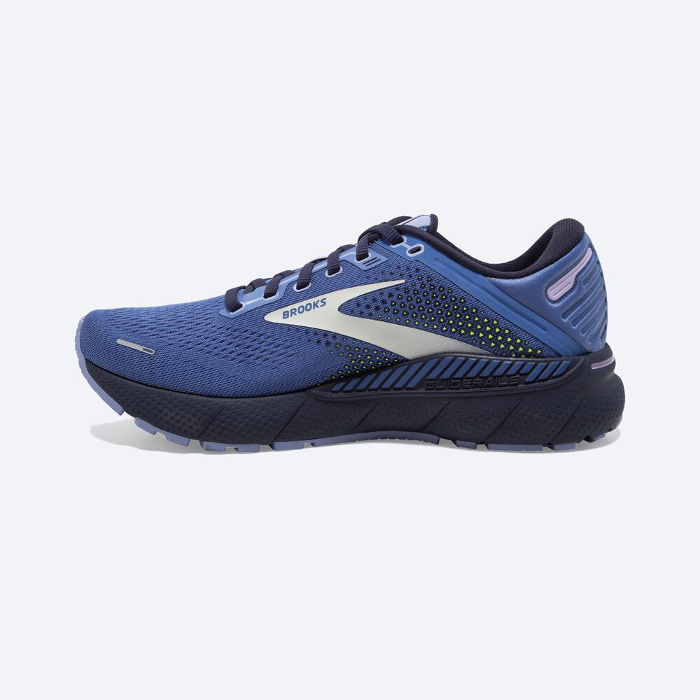 Brooks Adrenaline GTS 22 Női Futócipő Kék/Lila | HU419205