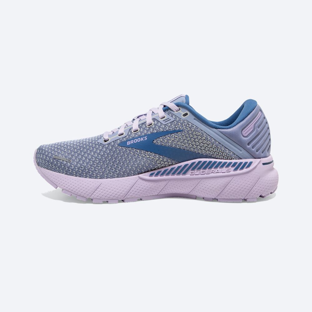 Brooks Adrenaline GTS 22 Női Futócipő Lila/Kék | HU130269