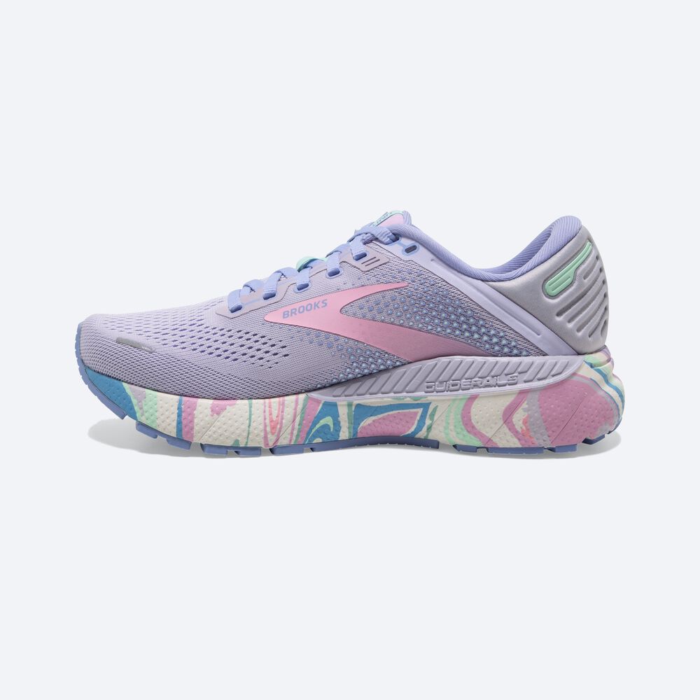 Brooks Adrenaline GTS 22 Női Futócipő Lila | HU208971