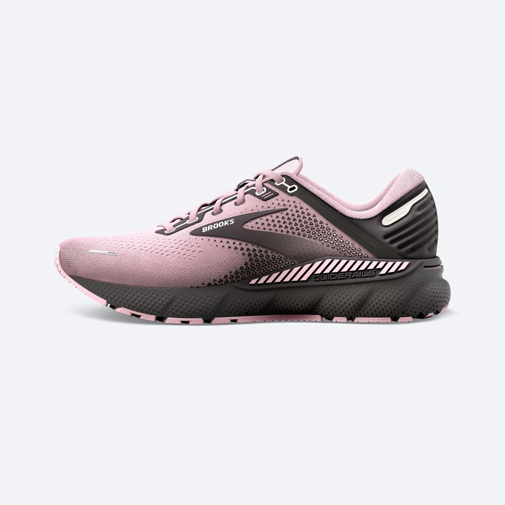 Brooks Adrenaline GTS 22 Női Futócipő Rózsaszín/Fekete | HU752683