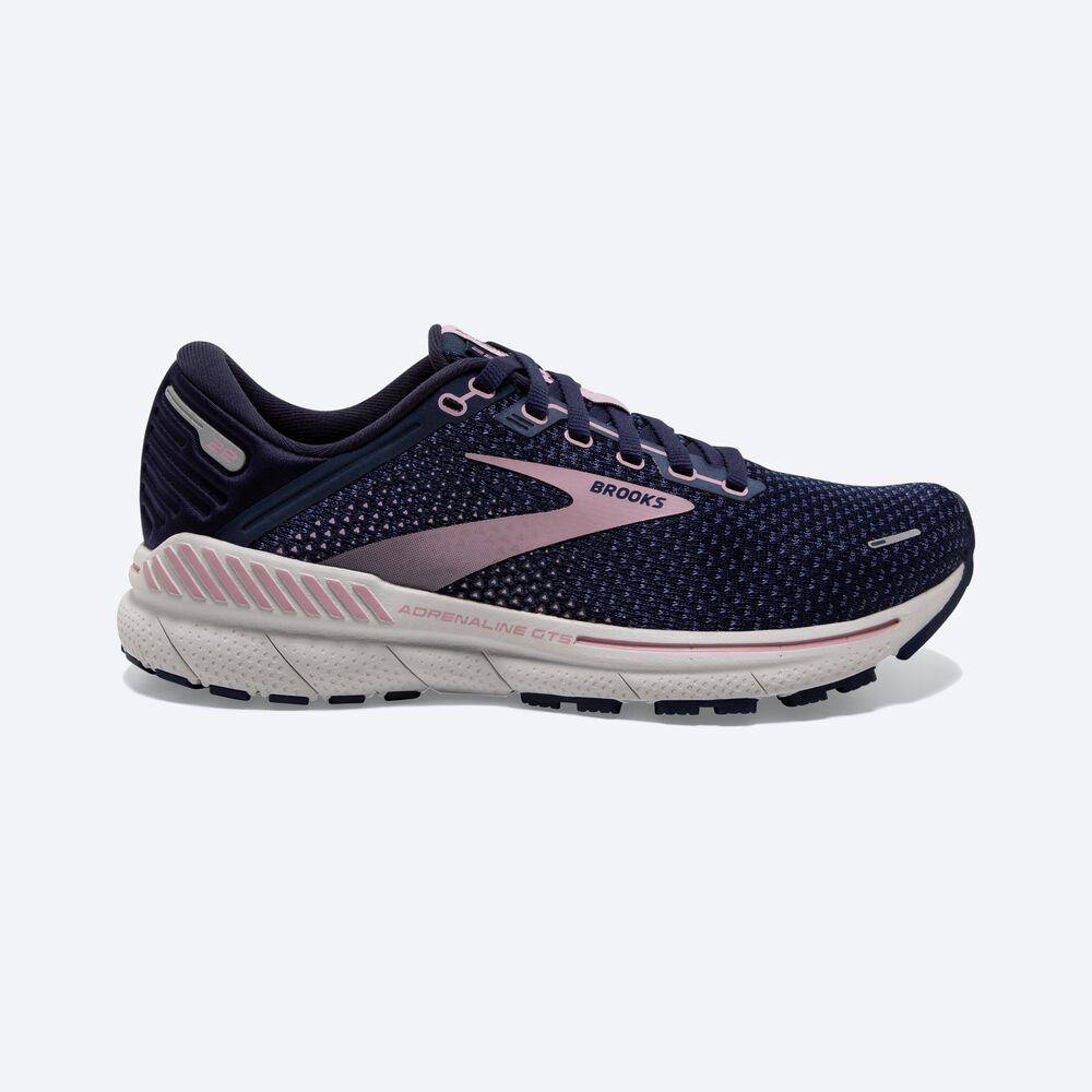 Brooks Adrenaline GTS 22 Női Futócipő Sötétkék | HU562389