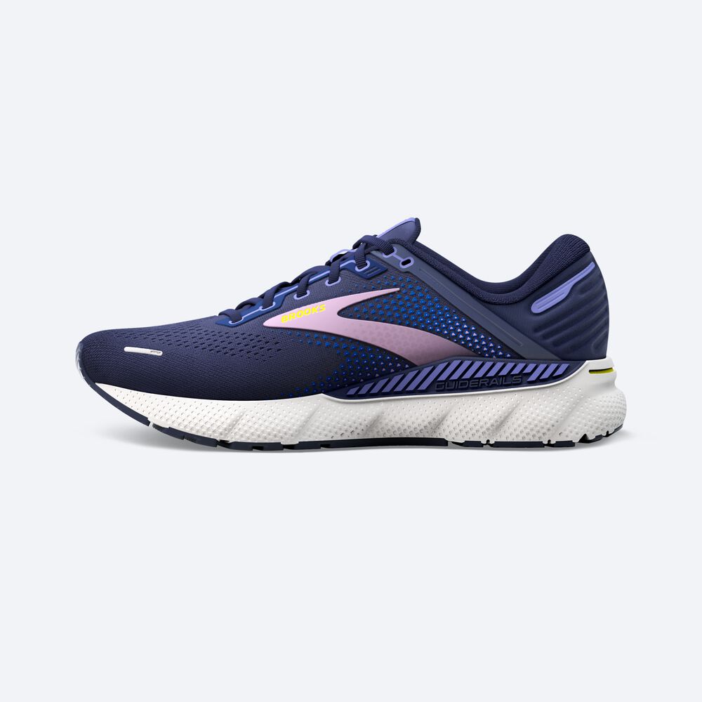 Brooks Adrenaline GTS 22 Női Futócipő Sötétkék/Kék | HU851470