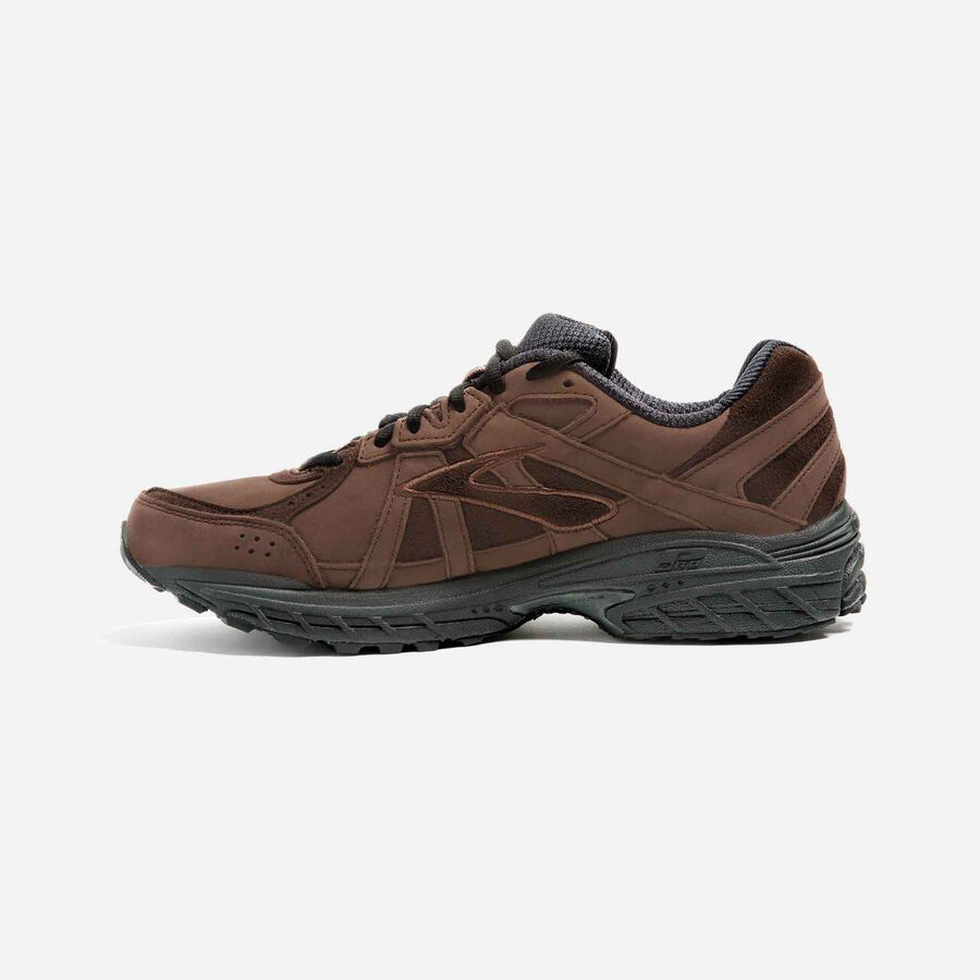 Brooks Adrenaline Walker 3 Férfi Gyalogló Cipő Barna | HU630921