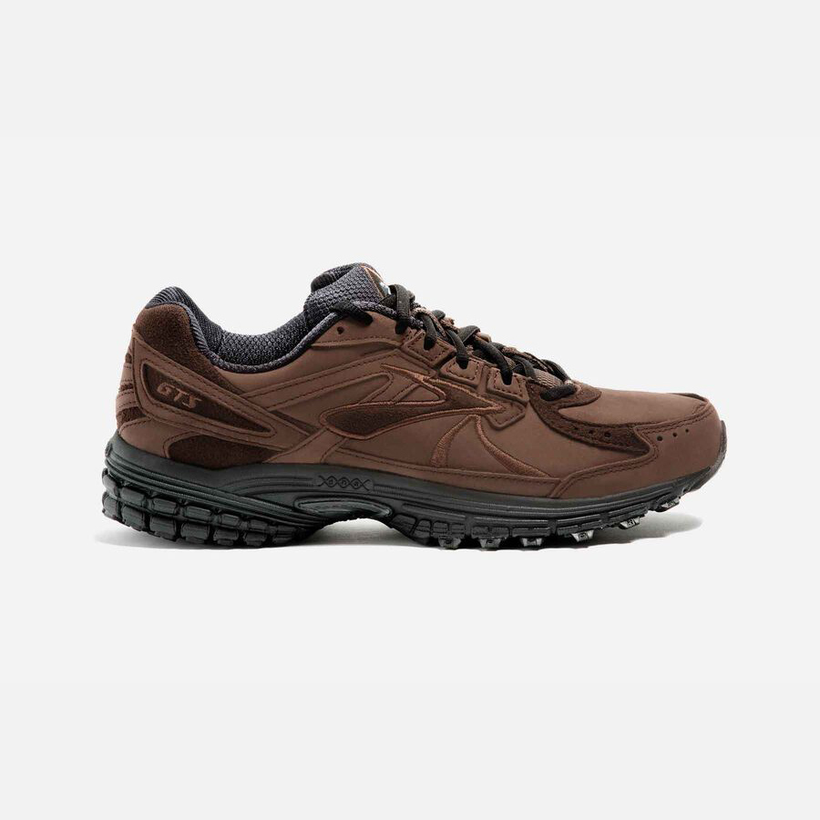 Brooks Adrenaline Walker 3 Férfi Gyalogló Cipő Barna | HU630921