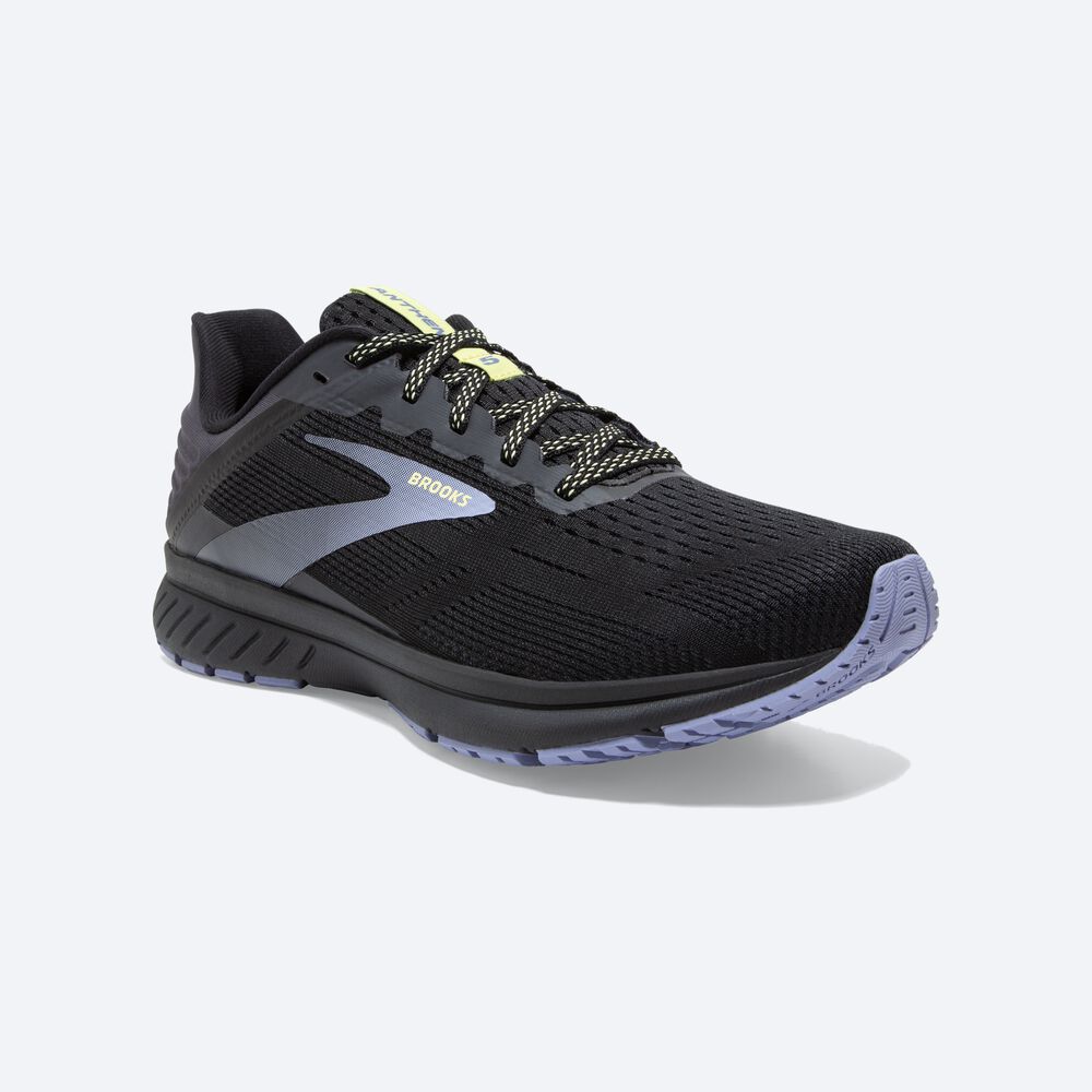 Brooks Anthem 5 Női Futócipő Fekete/Lila | HU674350