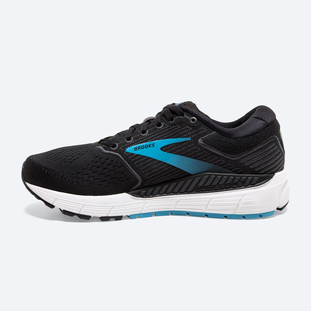 Brooks Ariel '20 Női Futócipő Fekete/Kék | HU952380