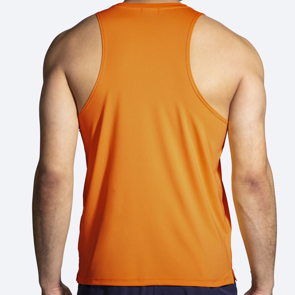 Brooks Atmosphere Singlet 2.0 Férfi Ujjatlan Póló Arany/Narancssárga | HU137486