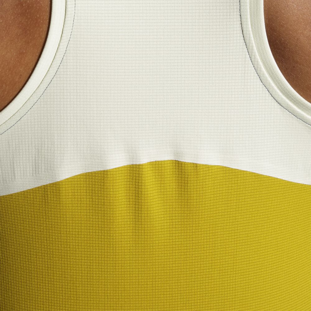 Brooks Atmosphere Singlet Férfi Ujjatlan Póló Sötétkék/Narancssárga | HU673592