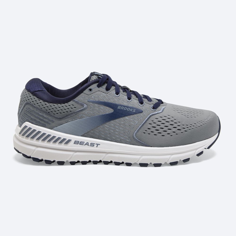 Brooks Beast \'20 Férfi Futócipő Kék/Szürke/Sötétkék | HU739201