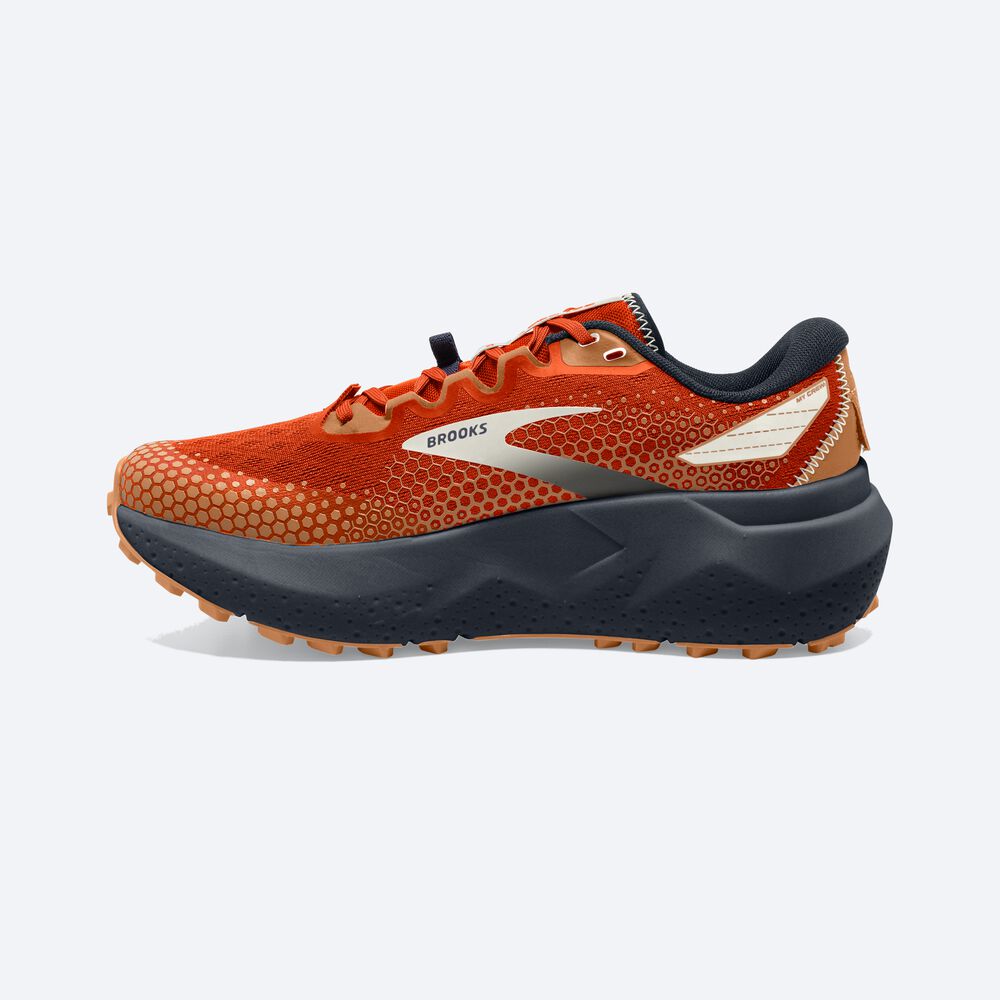 Brooks Caldera 6 Férfi Terepfutó Cipő Narancssárga/Sötétkék | HU489327