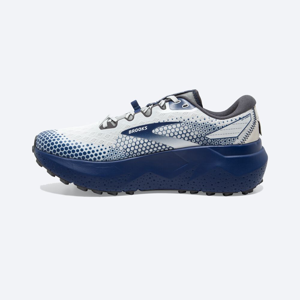 Brooks Caldera 6 Férfi Terepfutó Cipő Szürke/Kék | HU452871