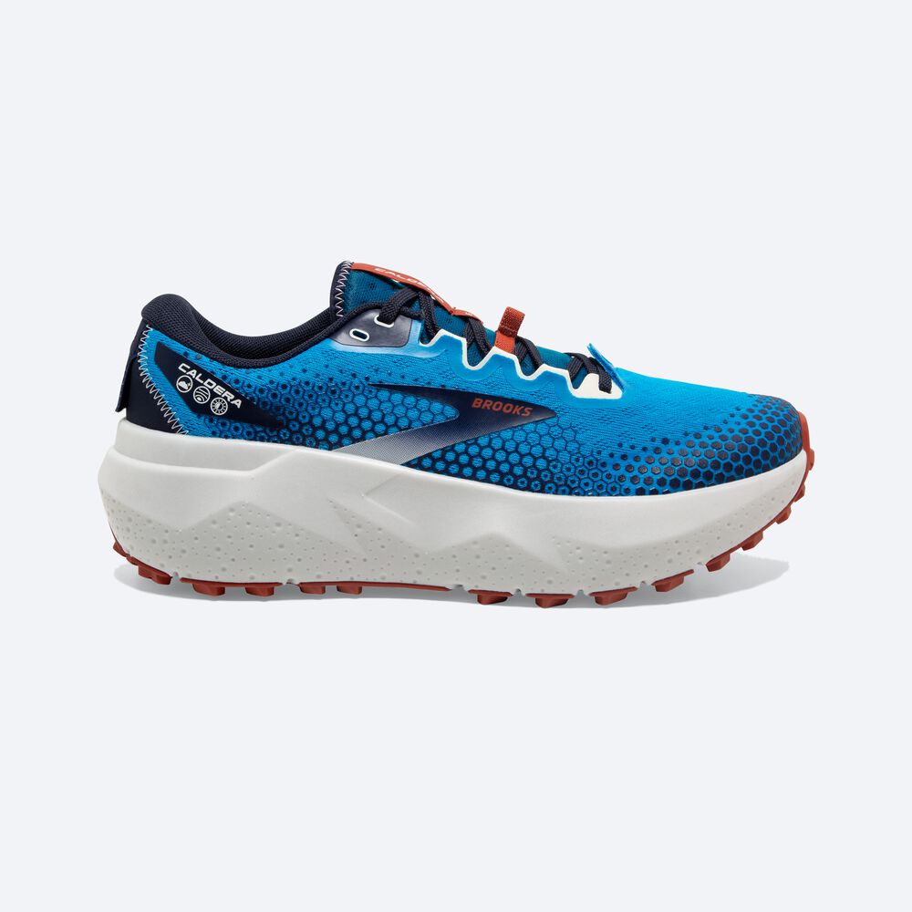 Brooks Caldera 6 Férfi Terepfutó Cipő Sötétkék/Kék | HU582609