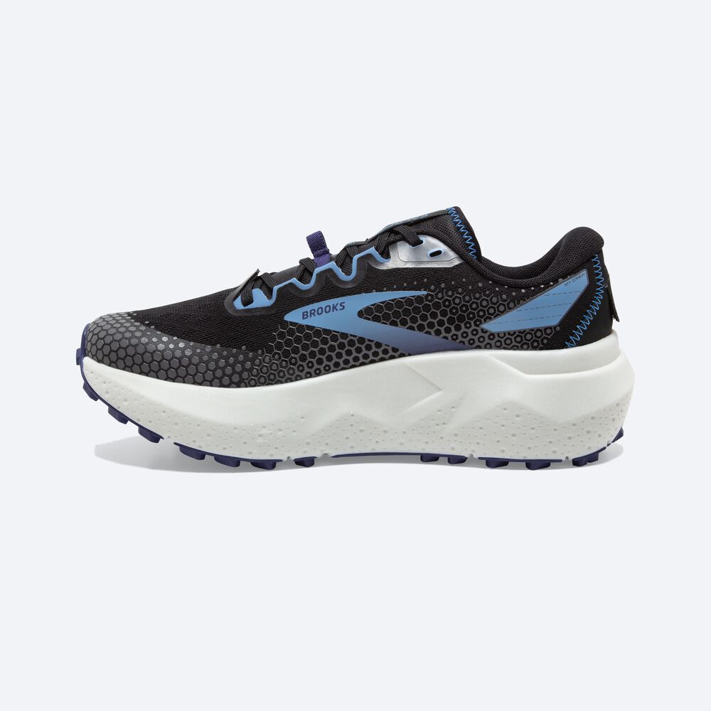 Brooks Caldera 6 Női Terepfutó Cipő Fekete/Kék/Szürke | HU274309