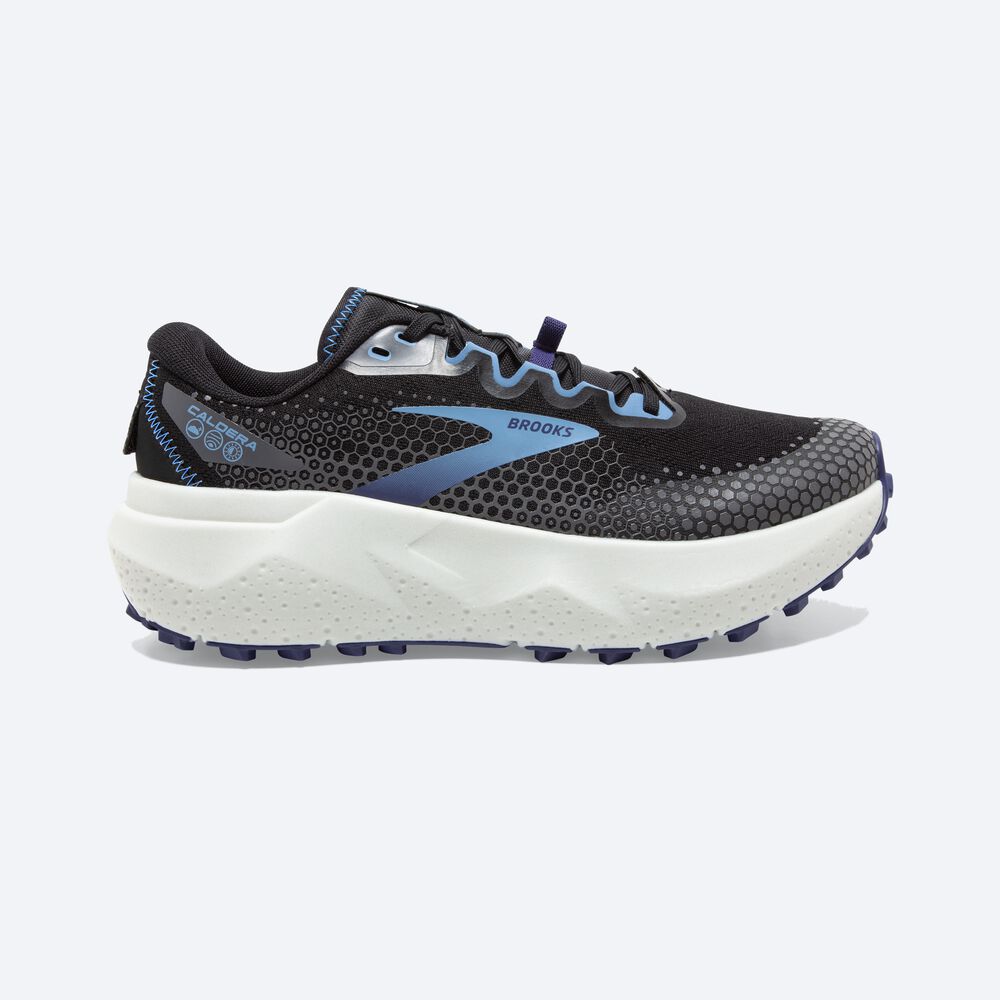 Brooks Caldera 6 Női Terepfutó Cipő Fekete/Kék/Szürke | HU274309