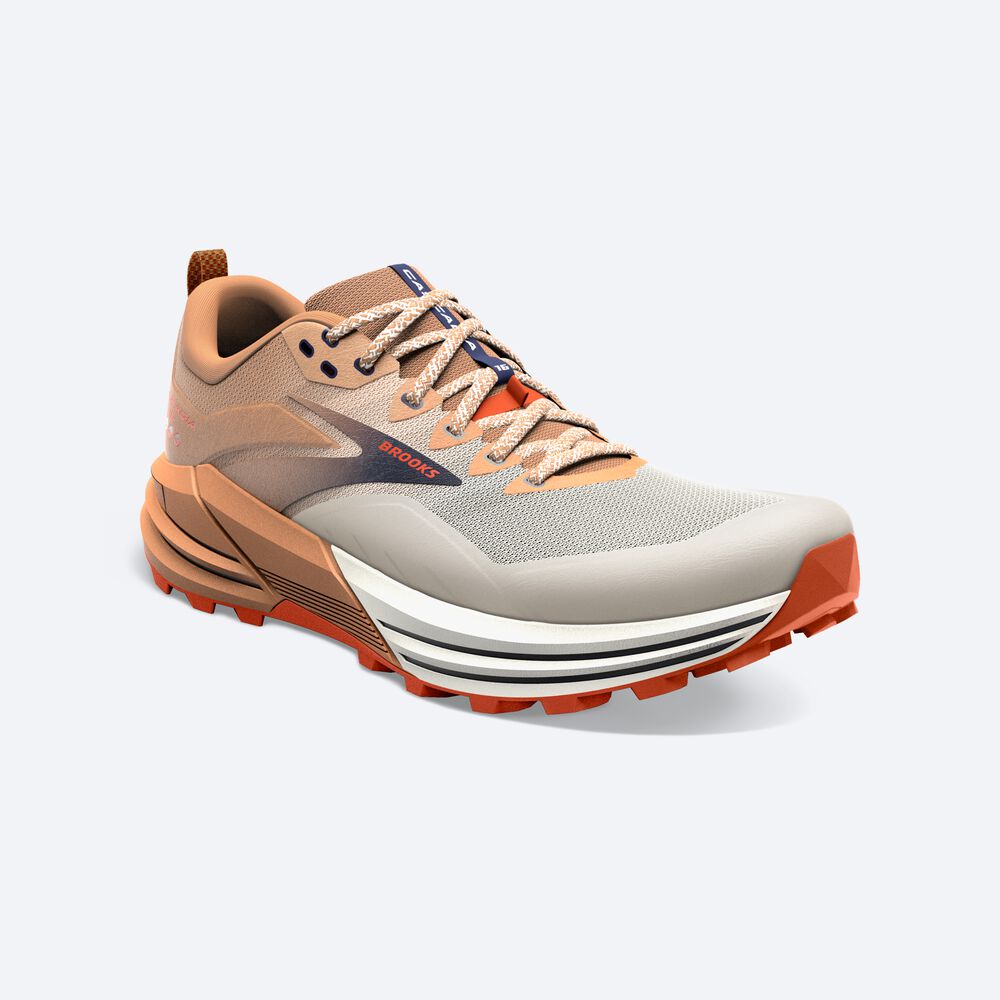 Brooks Cascadia 16 Férfi Terepfutó Cipő Fehér | HU458290