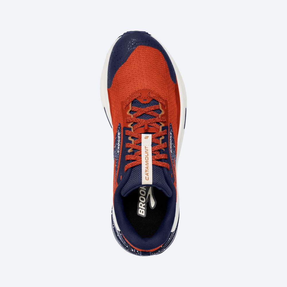 Brooks Catamount 2 Férfi Terepfutó Cipő Narancssárga/Sötétkék | HU451267