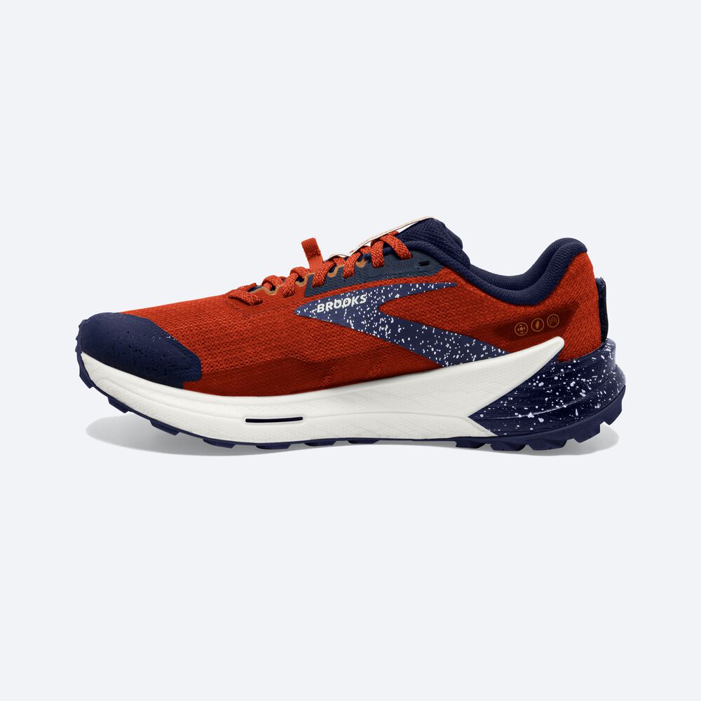 Brooks Catamount 2 Férfi Terepfutó Cipő Narancssárga/Sötétkék | HU451267