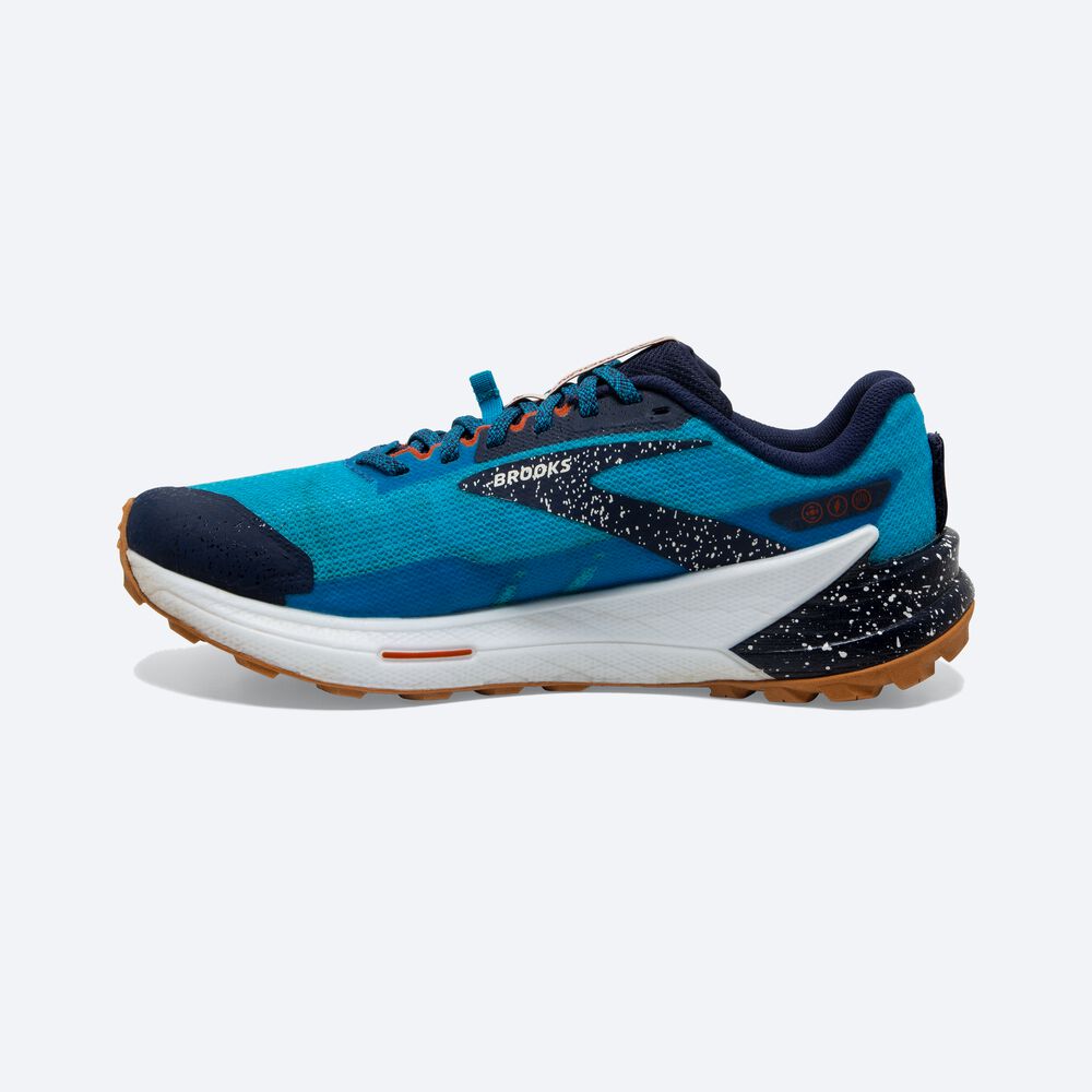 Brooks Catamount 2 Férfi Terepfutó Cipő Sötétkék/Kék | HU682794