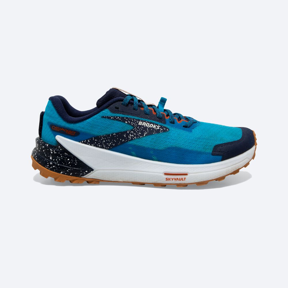 Brooks Catamount 2 Férfi Terepfutó Cipő Sötétkék/Kék | HU682794