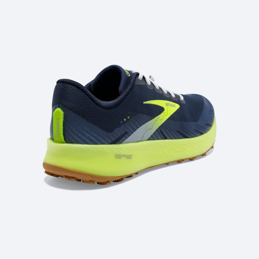 Brooks Catamount Férfi Terepfutó Cipő Barna/Sötétkék | HU578912