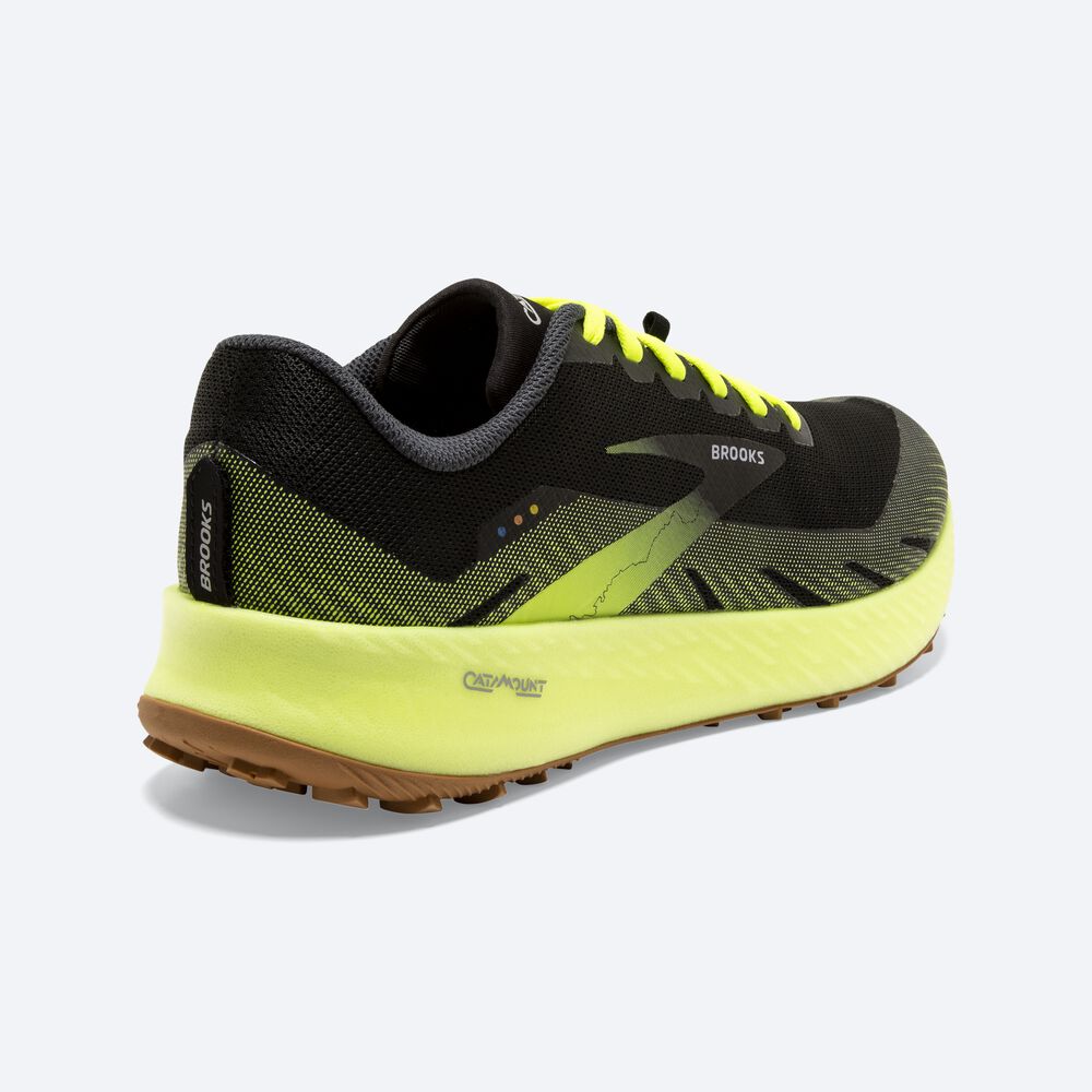 Brooks Catamount Férfi Terepfutó Cipő Fekete | HU312680