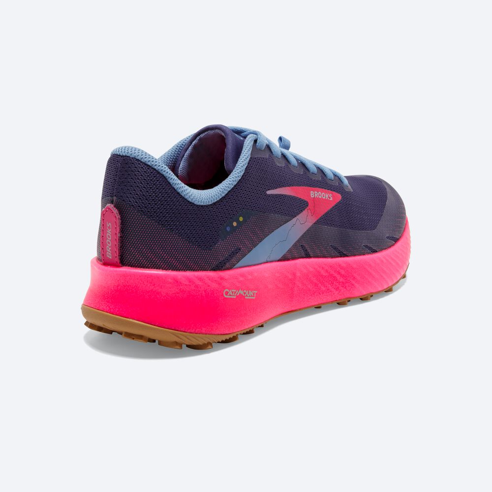 Brooks Catamount Női Terepfutó Cipő Mély/ Rózsaszín | HU359407