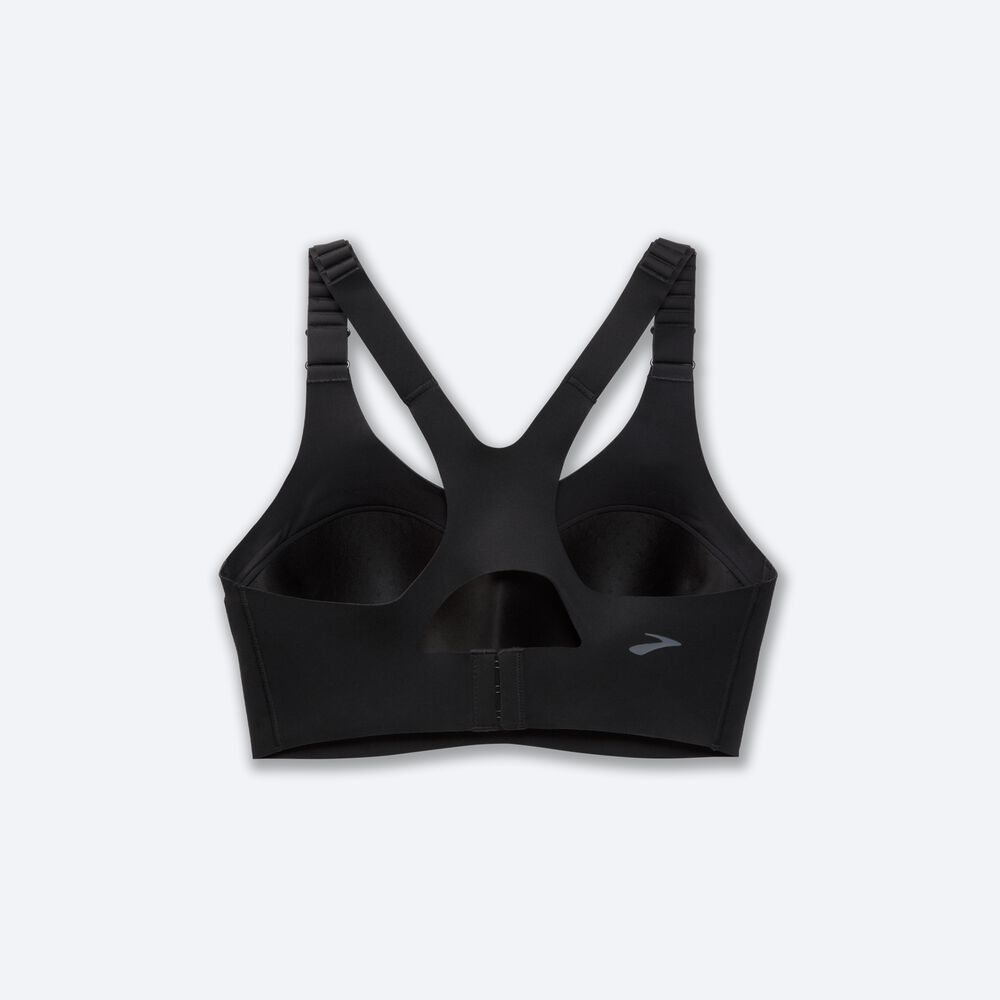 Brooks Dare Racerback Run Bra 2.0 Női Sportmelltartó Fekete | HU289140