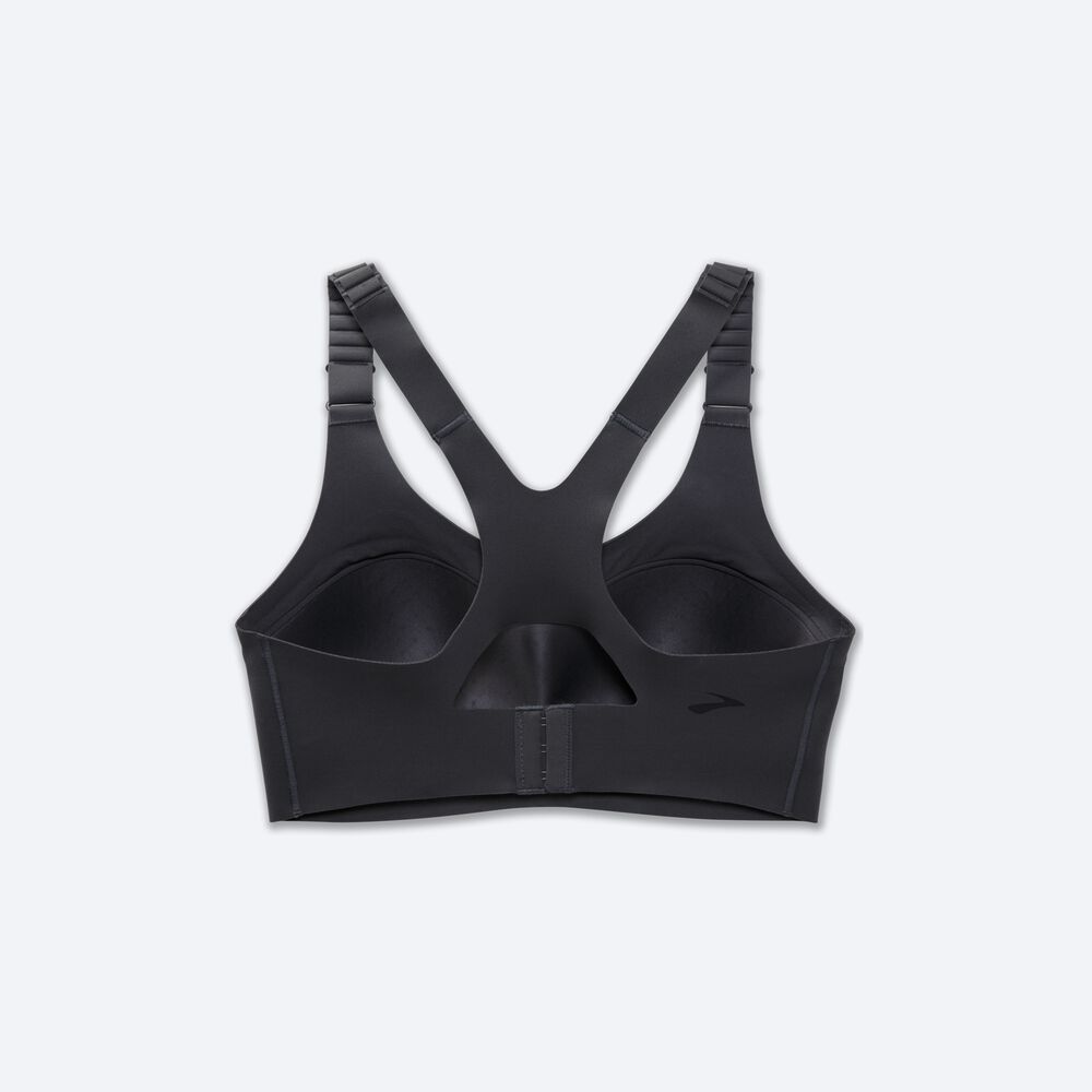 Brooks Dare Racerback Run Bra 2.0 Női Sportmelltartó Szürke | HU538192