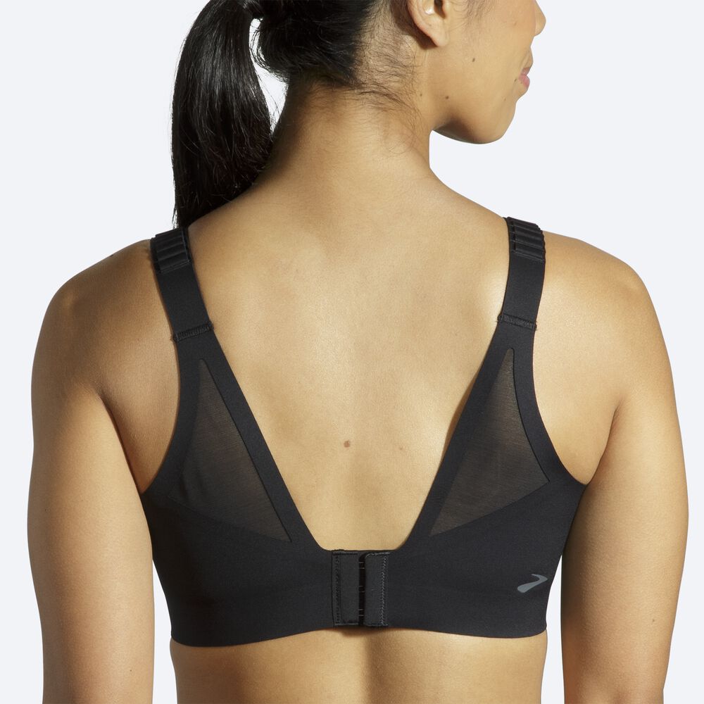 Brooks Dare Scoopback Run Bra 2.0 Női Sportmelltartó Fekete | HU159842