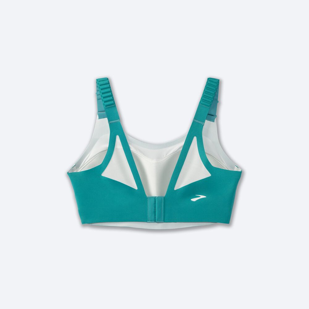 Brooks Dare Scoopback Run Bra 2.0 Női Sportmelltartó Zöld/Világos Menta | HU326174