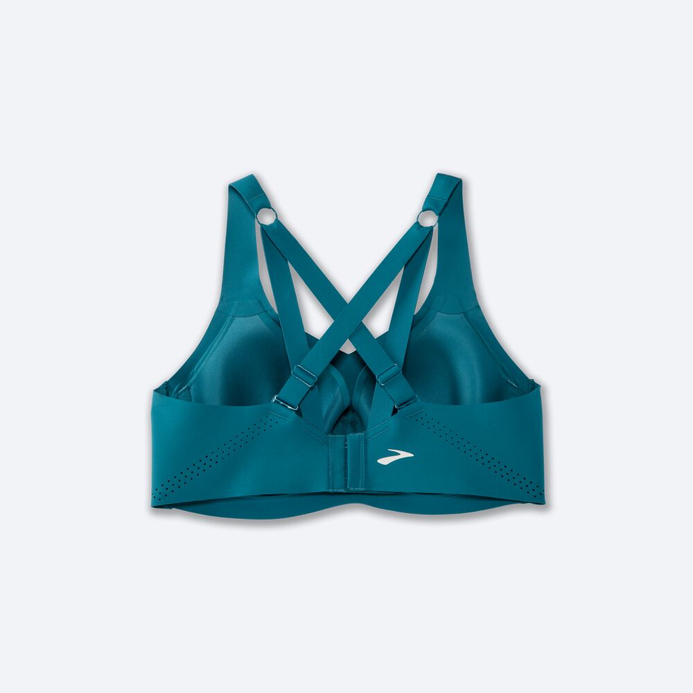 Brooks Dare Underwire Run Bra Női Sportmelltartó Zöld | HU123054