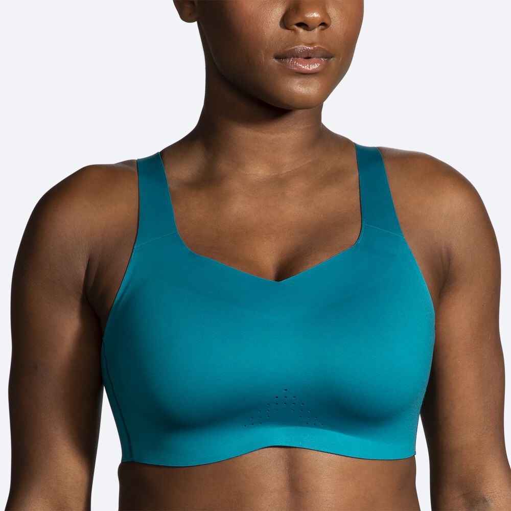 Brooks Dare Underwire Run Bra Női Sportmelltartó Zöld | HU123054