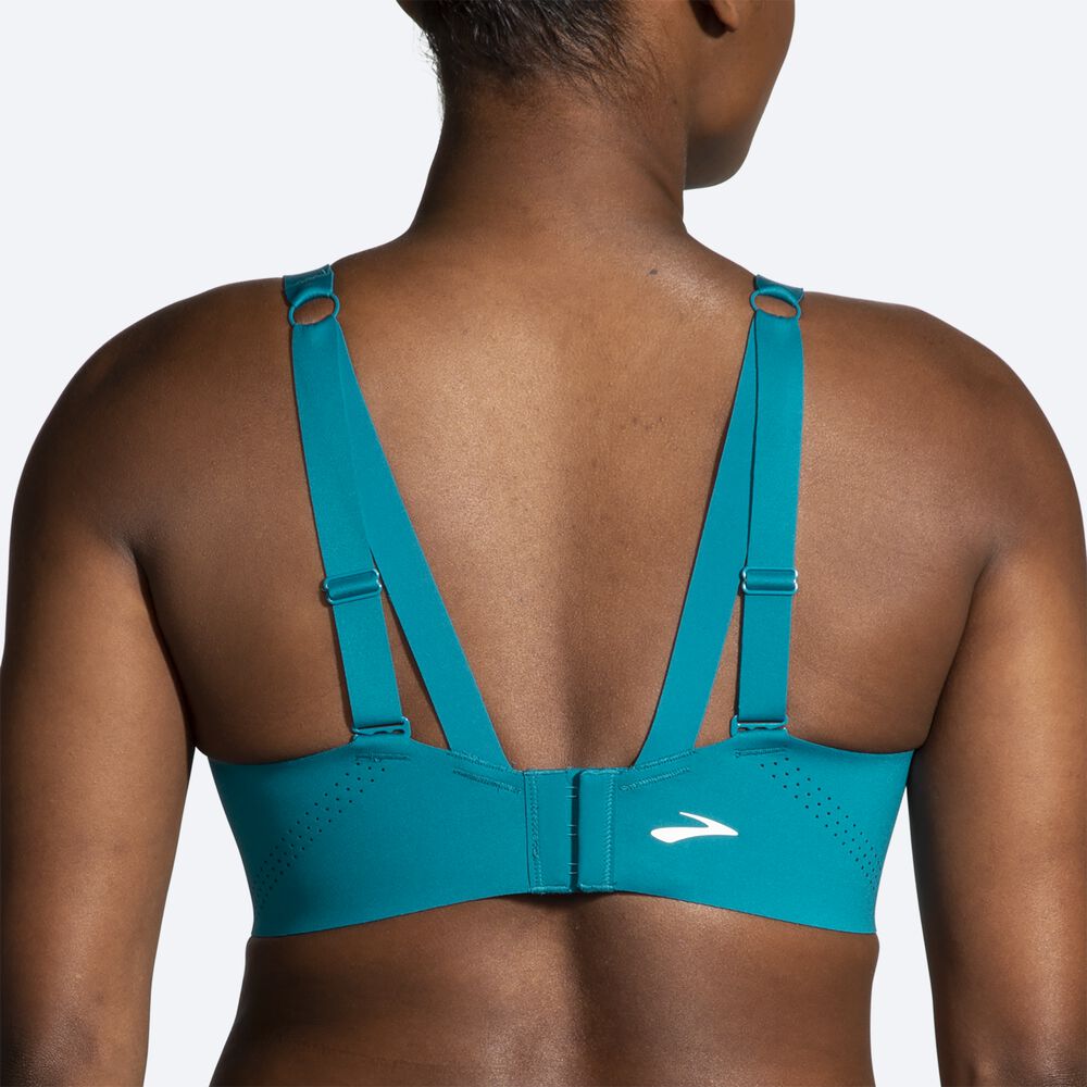 Brooks Dare Underwire Run Bra Női Sportmelltartó Zöld | HU123054