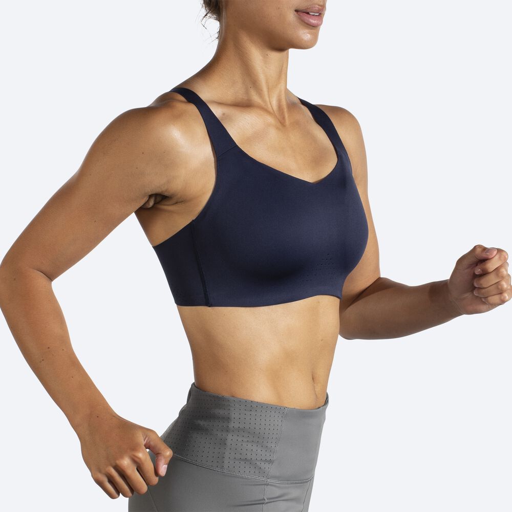 Brooks Dare Underwire Run Bra Női Sportmelltartó Sötétkék | HU650947