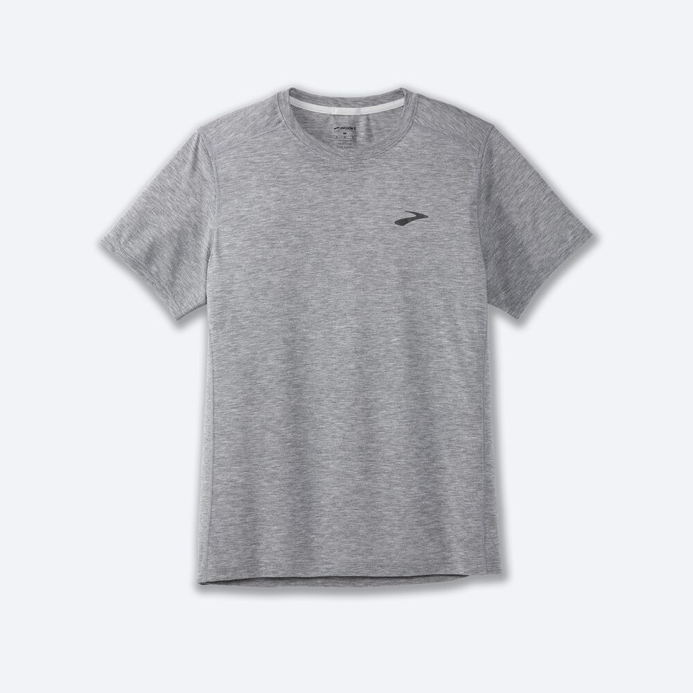 Brooks Distance Short Sleeve 2.0 Férfi Póló Szürke | HU079832