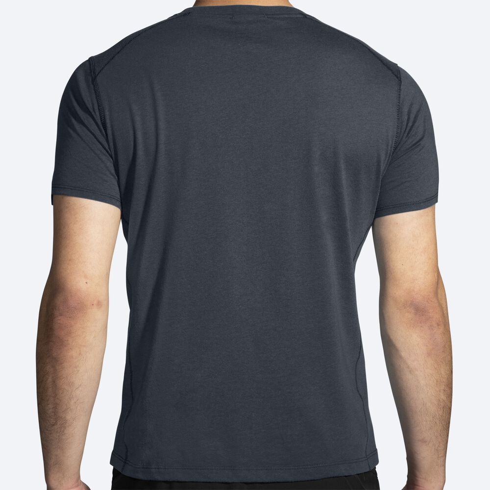 Brooks Distance Short Sleeve 2.0 Férfi Póló Szürke | HU291435