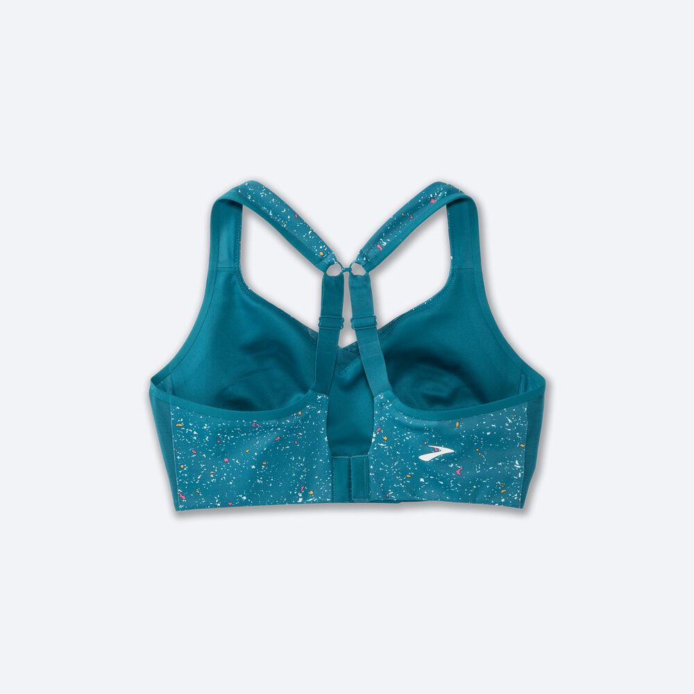 Brooks Drive Convertible Run Bra Női Sportmelltartó Zöld | HU120465