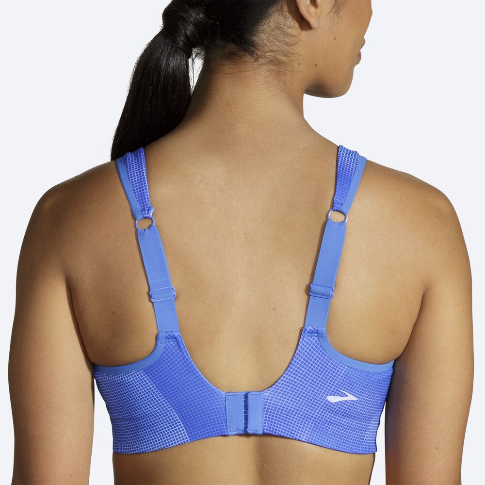 Brooks Drive Convertible Run Bra Női Sportmelltartó Kék | HU139640