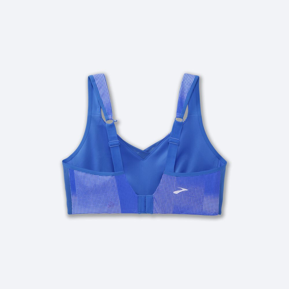 Brooks Drive Convertible Run Bra Női Sportmelltartó Kék | HU139640