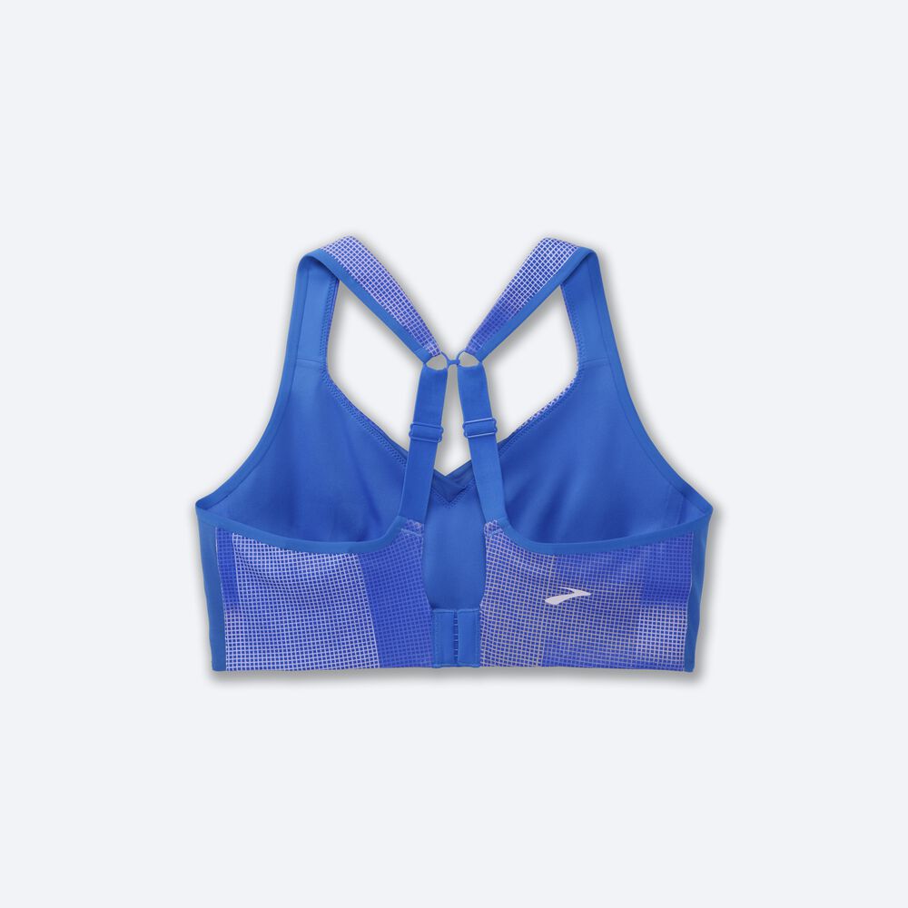 Brooks Drive Convertible Run Bra Női Sportmelltartó Kék | HU139640