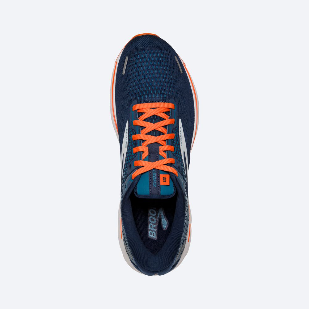 Brooks Ghost 14 Férfi Futócipő Barna/Türkiz | HU615048