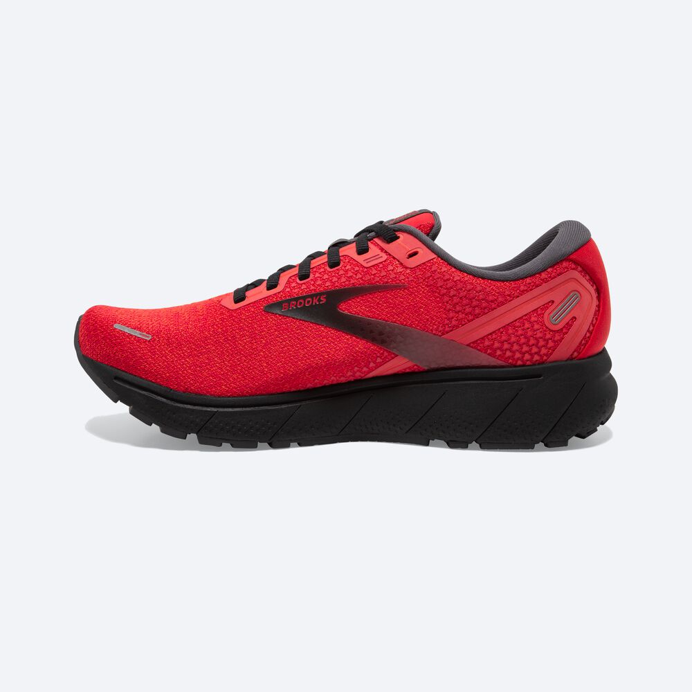 Brooks Ghost 14 Férfi Futócipő Piros/Rózsaszín/Fekete | HU495721