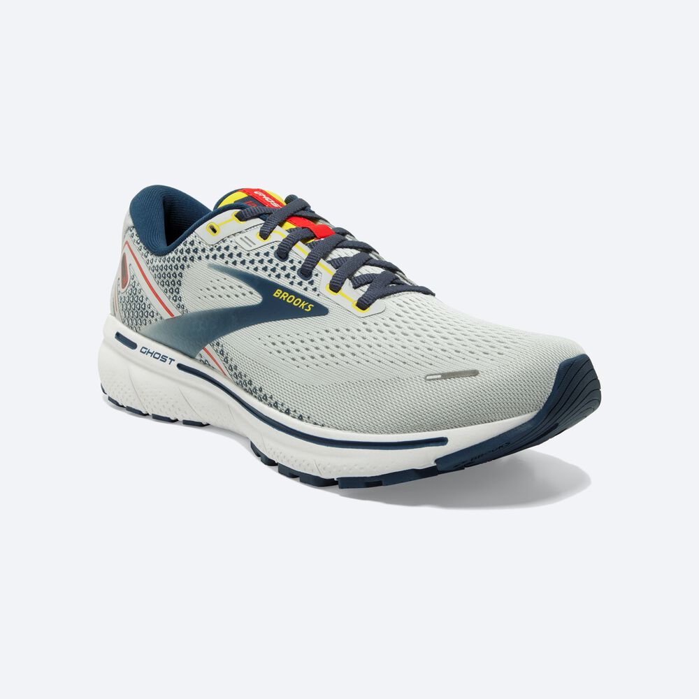 Brooks Ghost 14 Férfi Futócipő Szürke/Barna | HU190687