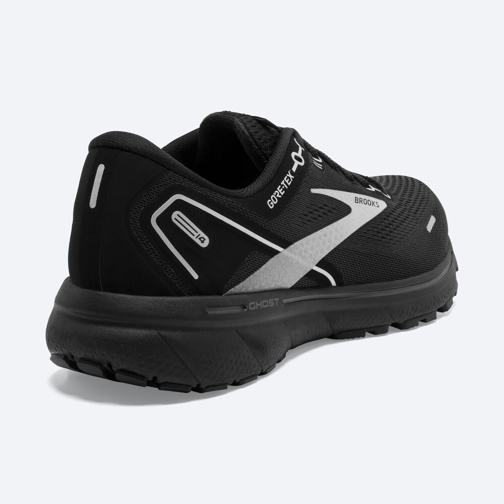 Brooks Ghost 14 GTX Női Futócipő Fekete | HU315479